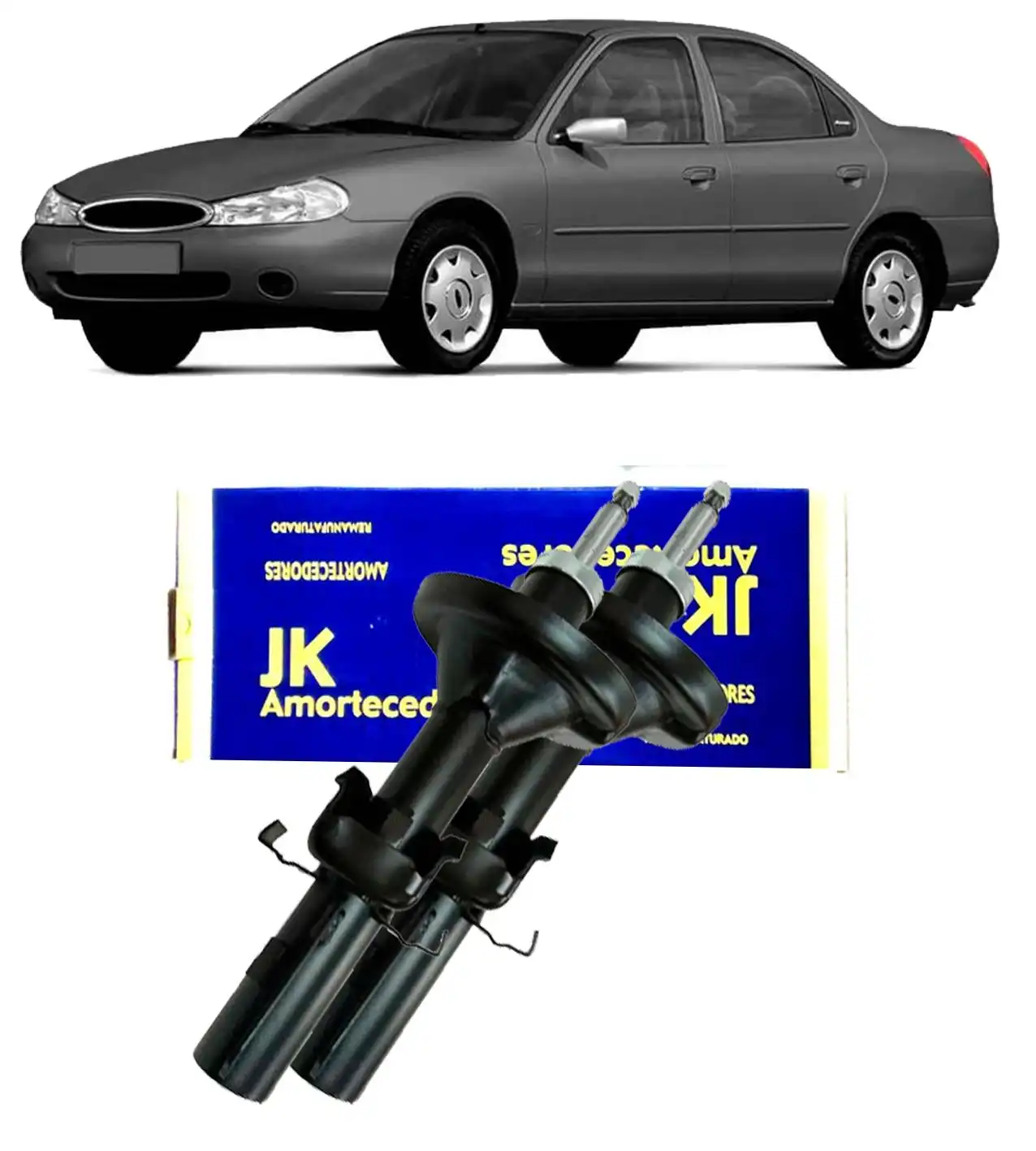 AMORTECEDOR TRASEIRO MONDEO 1993 A 1996 REMANUFATURADO JG