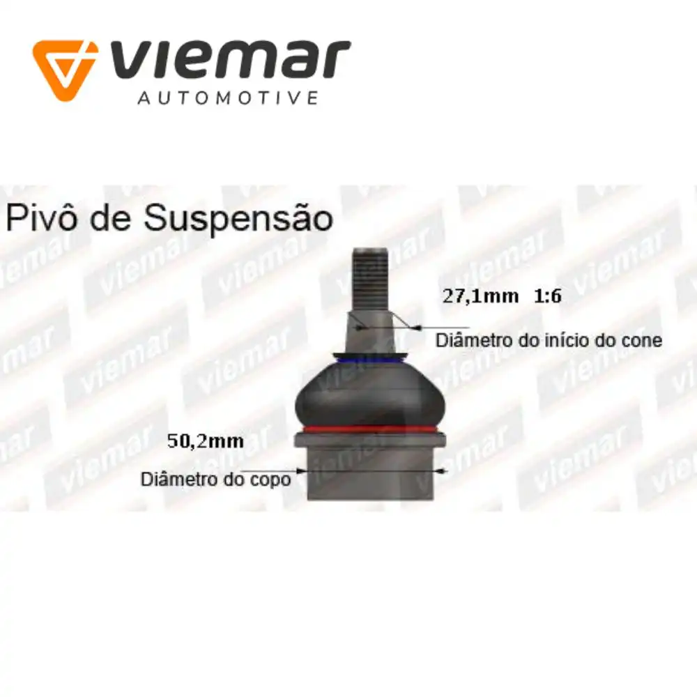 PIVO F-250 4X4 2006 A 2012 INFERIOR