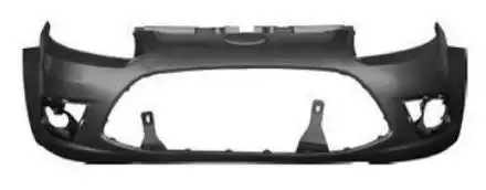 PARACHOQUE DIANT KA 2012 A 2014 PRETO LISO C/FAROLETE