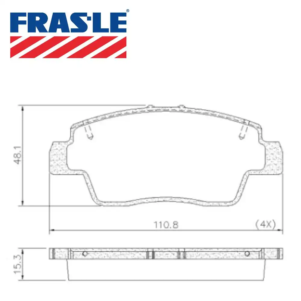 PASTILHA FREIO DIANTEIRA KWID 1.0 12V 2017 A 2025 DISCO VENT