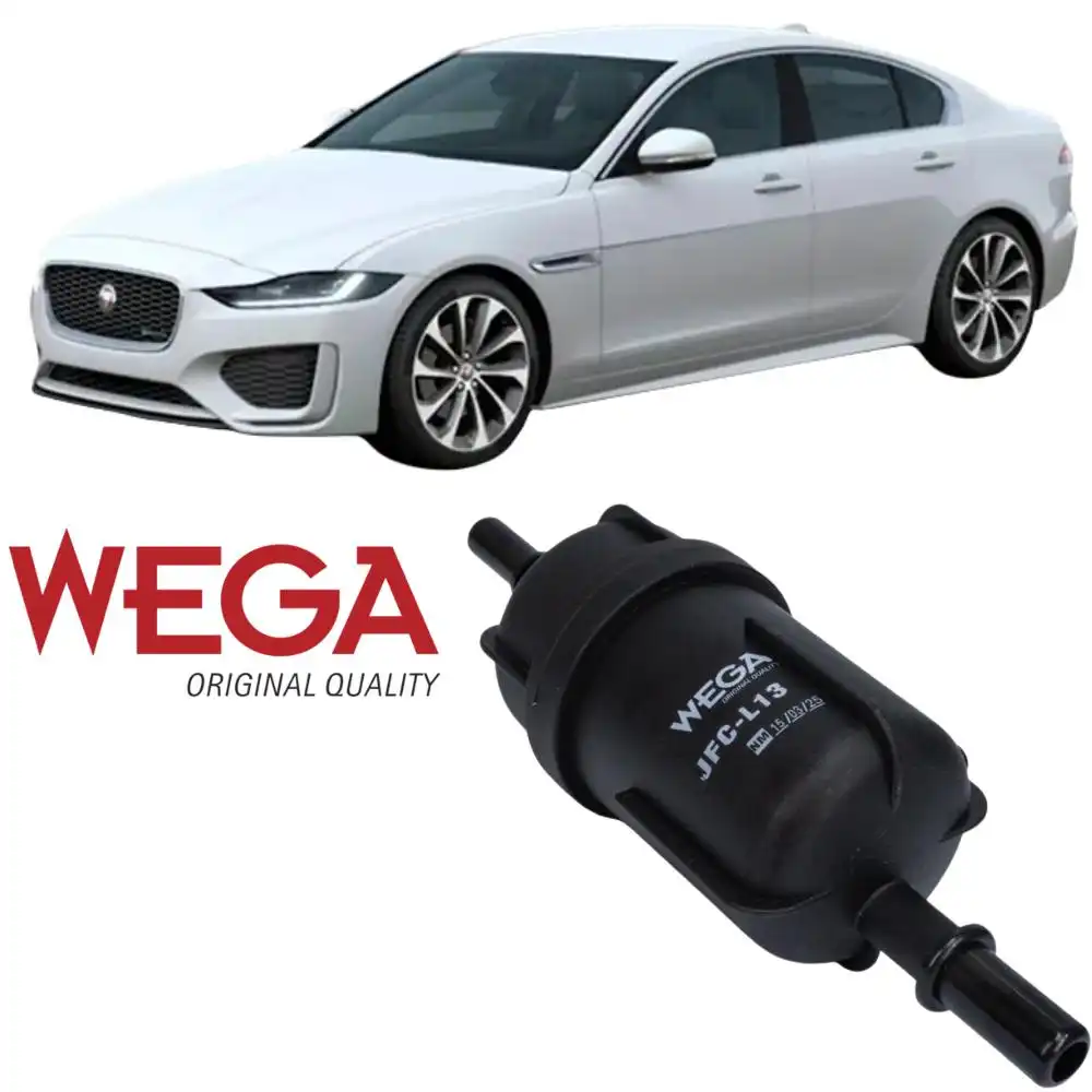 FILTRO COMBUSTIVEL JAGUAR E PACE TURBO 2.0 2017 ACIMA