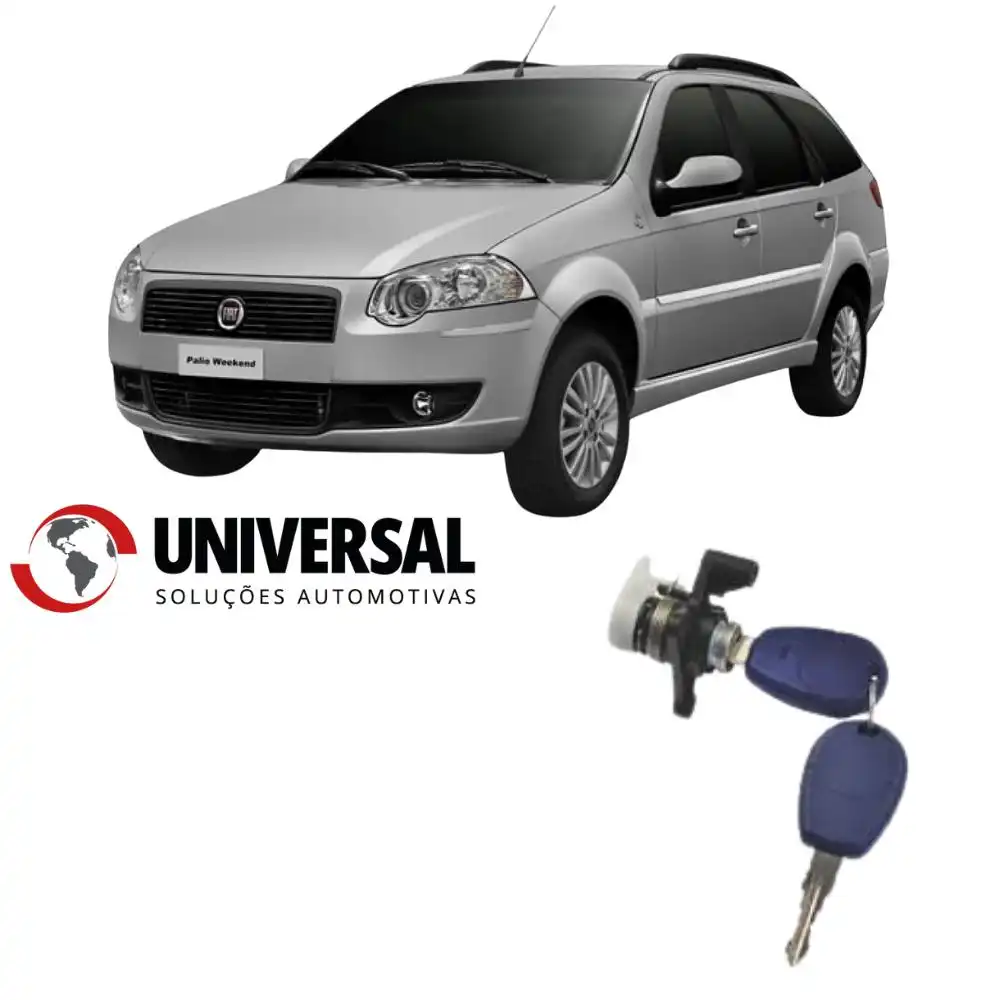CILINDRO PORTA MALAS FIAT PALIO WEEKEND 04/12 C/ CHAVE