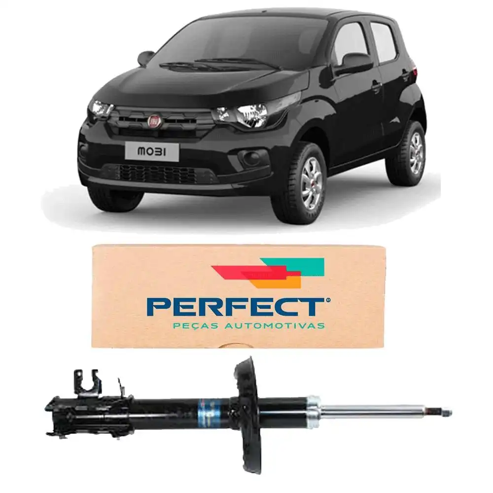 AMORTECEDOR DIANTEIRO FIAT MOBI 2016 A 2021 ESQ. S/ BARRA