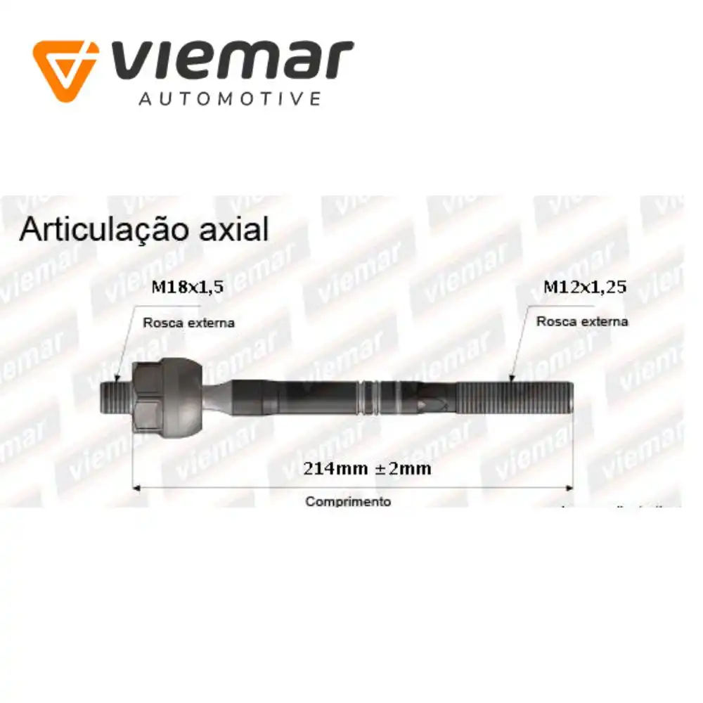 BARRA AXIAL HONDA FIT /08 ESQUERDA