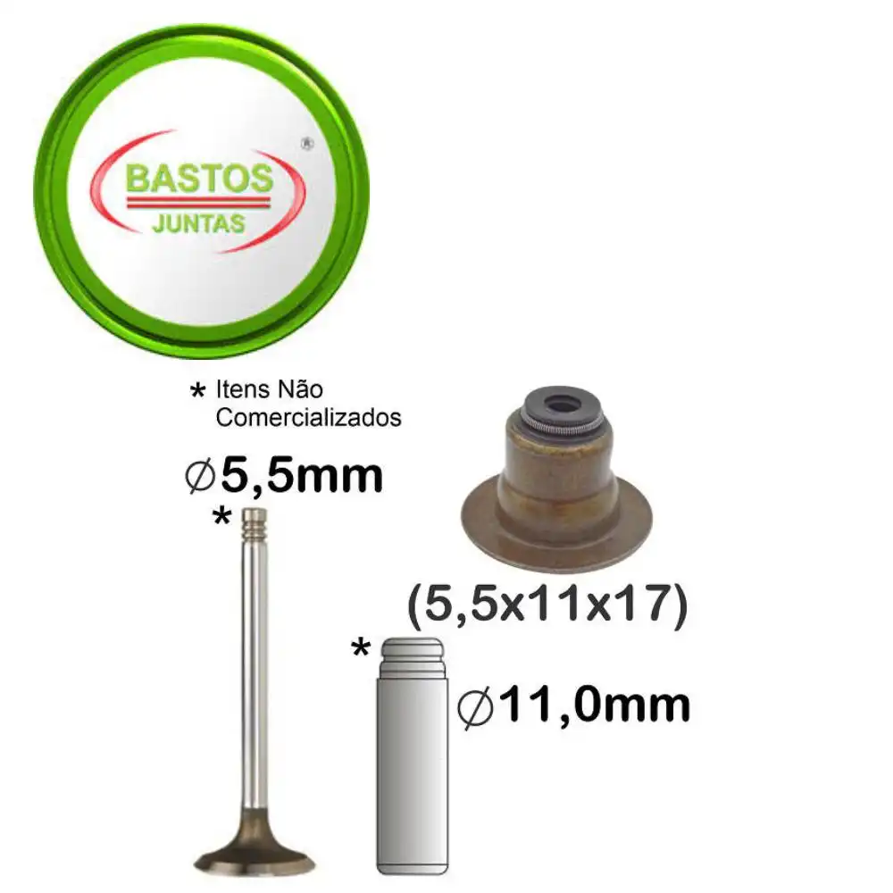 RETENTOR VALVULA FOCUS MONDEO ECOSPORT 2.0 16V DURATEC