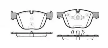 PASTILHA FREIO DIANTEIRA BMW X5 (E70) 3.0 2007/