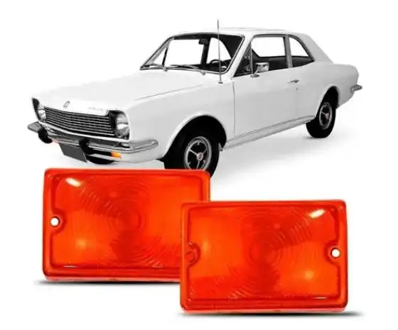 LENTE SINAL DIANT CORCEL 71/72 AMBAR