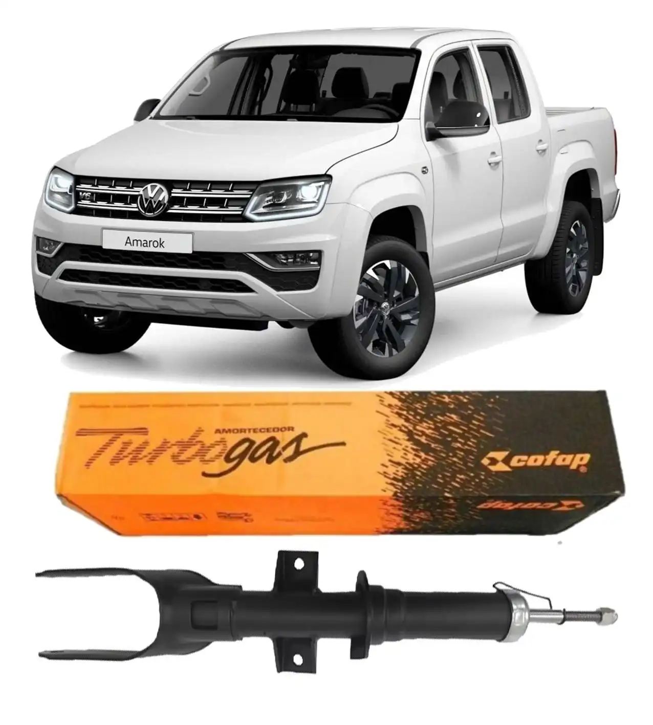 AMORTECEDOR DIANTEIRO AMAROK 2010 A 2021