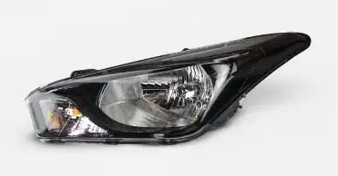 FAROL HYUNDAI HB20 16/ ESQ C/MASCARA NEGRA