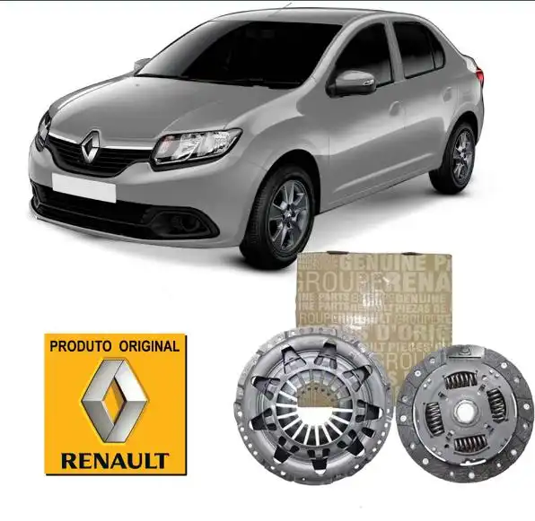 KIT EMBREAGEM RENAULT LOGAN 1.0 12V FLEX 2017/ SEM ATUADOR