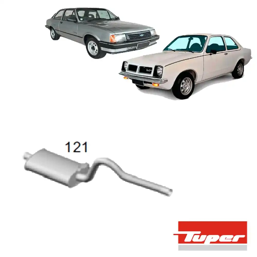 SILENCIOSO INTERMEDIARIO CHEVETTE TODOS