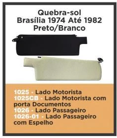 QUEBRA SOL BRASILIA 1974 A 1982 DIR PRETO/BRANCO