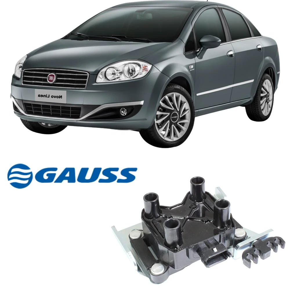 BOBINA INJ ELET FIAT LINEA 1.9 16V 2008 A 2010 3PINOS
