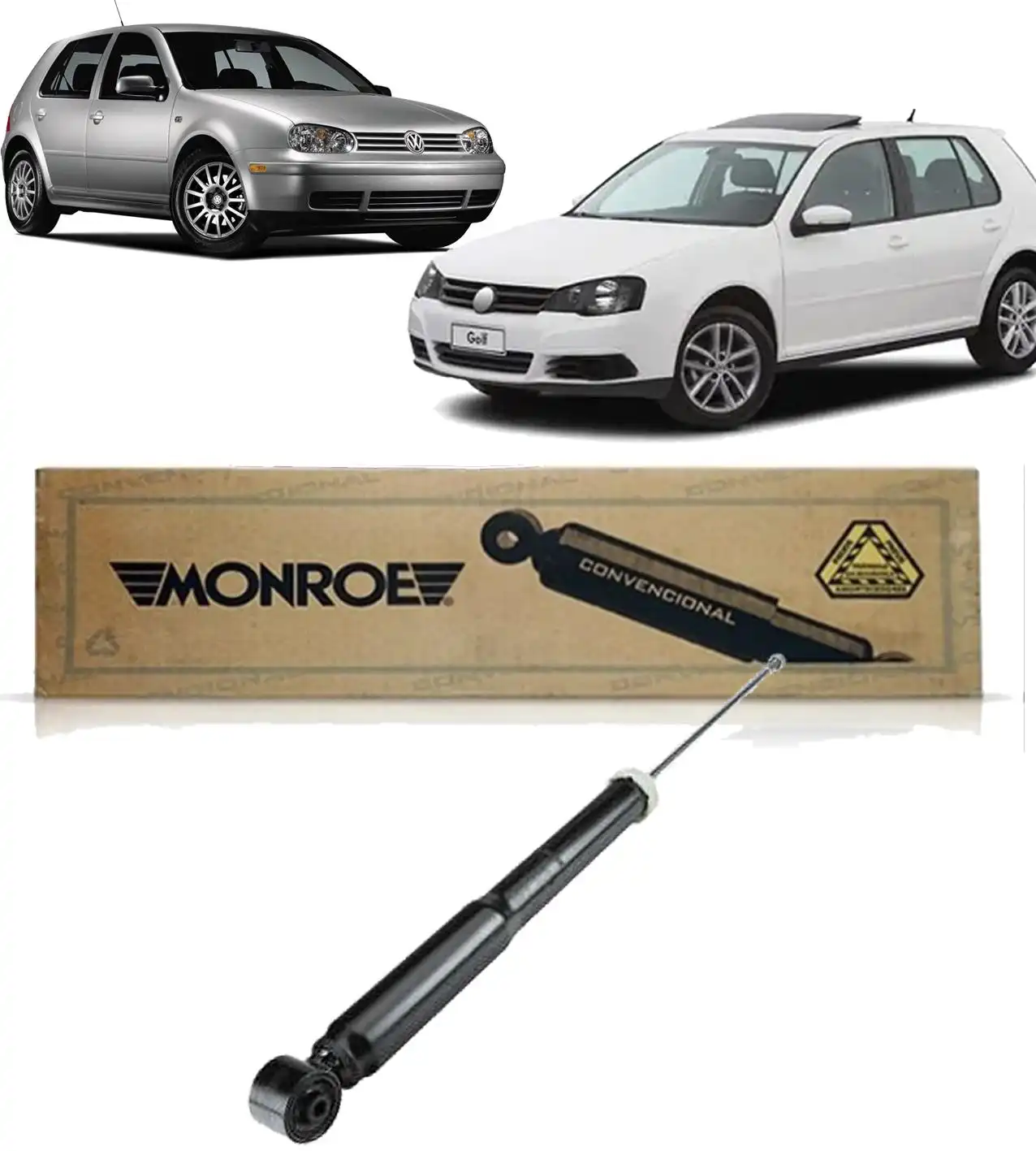 AMORTECEDOR TRASEIRO GOLF 1999 A 2013