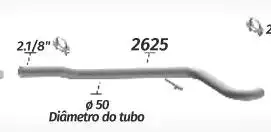SILENC INTERM GOL GV 1.6 8V 09/(TUBO) VAI ANTES DO TRASEI