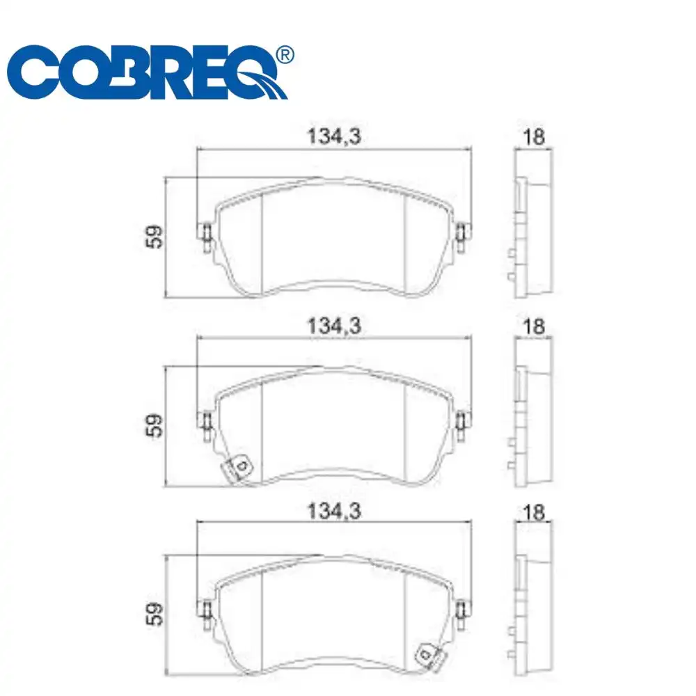 PASTILHA FREIO DIANTEIRA TOYOTA COROLLA 2.0 2019/ CERAMICA