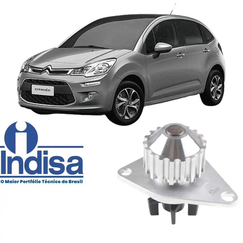 BOMBA DAGUA CITROEN C3 1.4 8V PEUGEOT 206/207 1.4 8V 2006/ 1