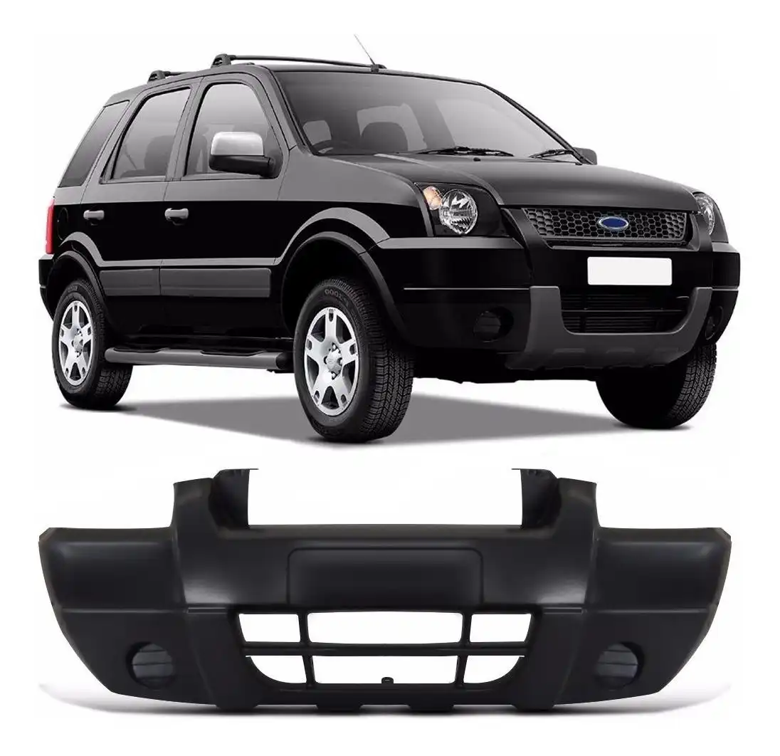 PARACHOQUE DIANTEIRO ECOSPORT 2003 A 2007 PRETO LISO S/FURO