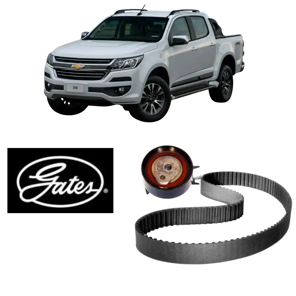 KIT CORREIA DENTADA S-10 2.8 2014 ACIMA