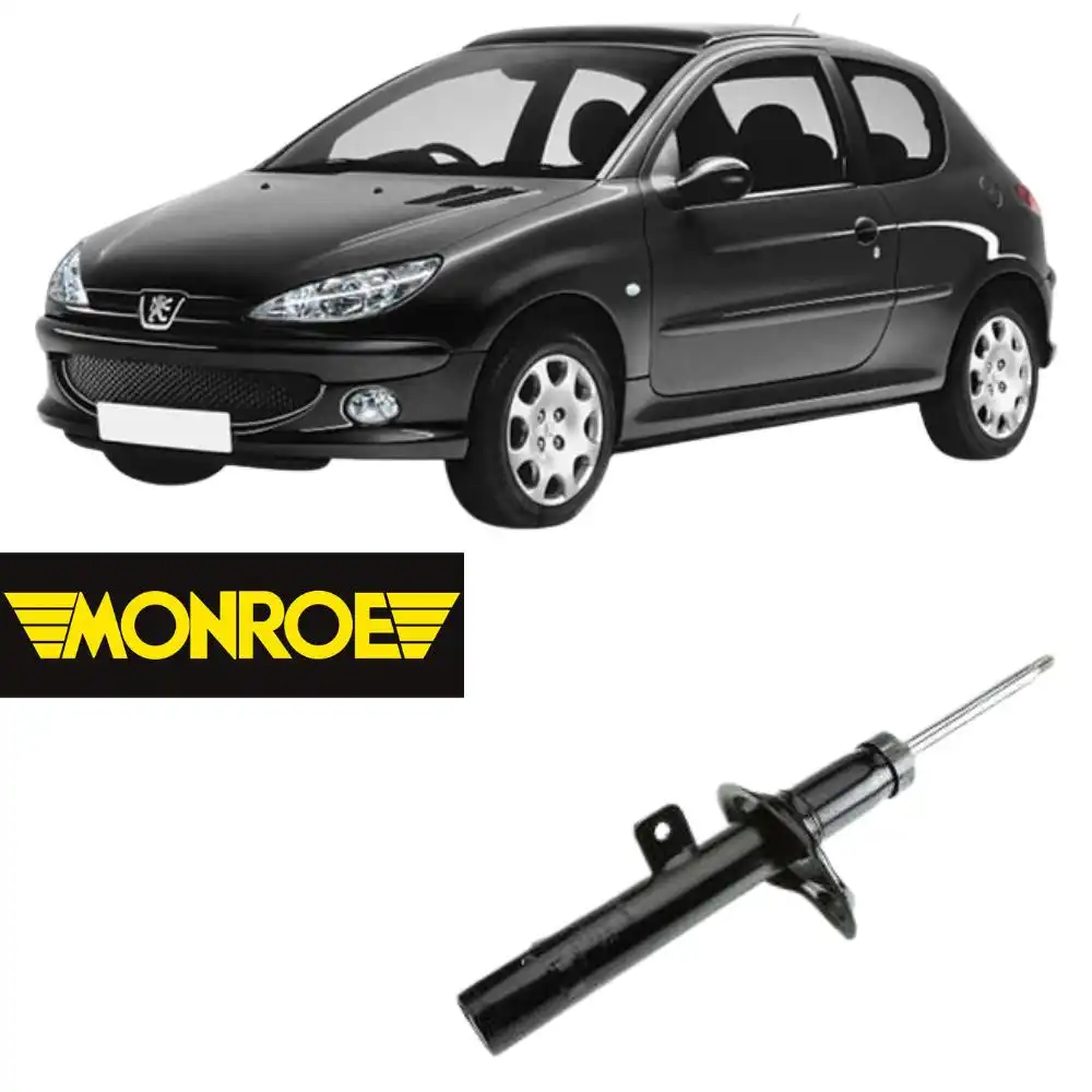 AMORTECEDOR DIANTEIRO PEUGEOT 206 1999 A 2010 ESQUERDO