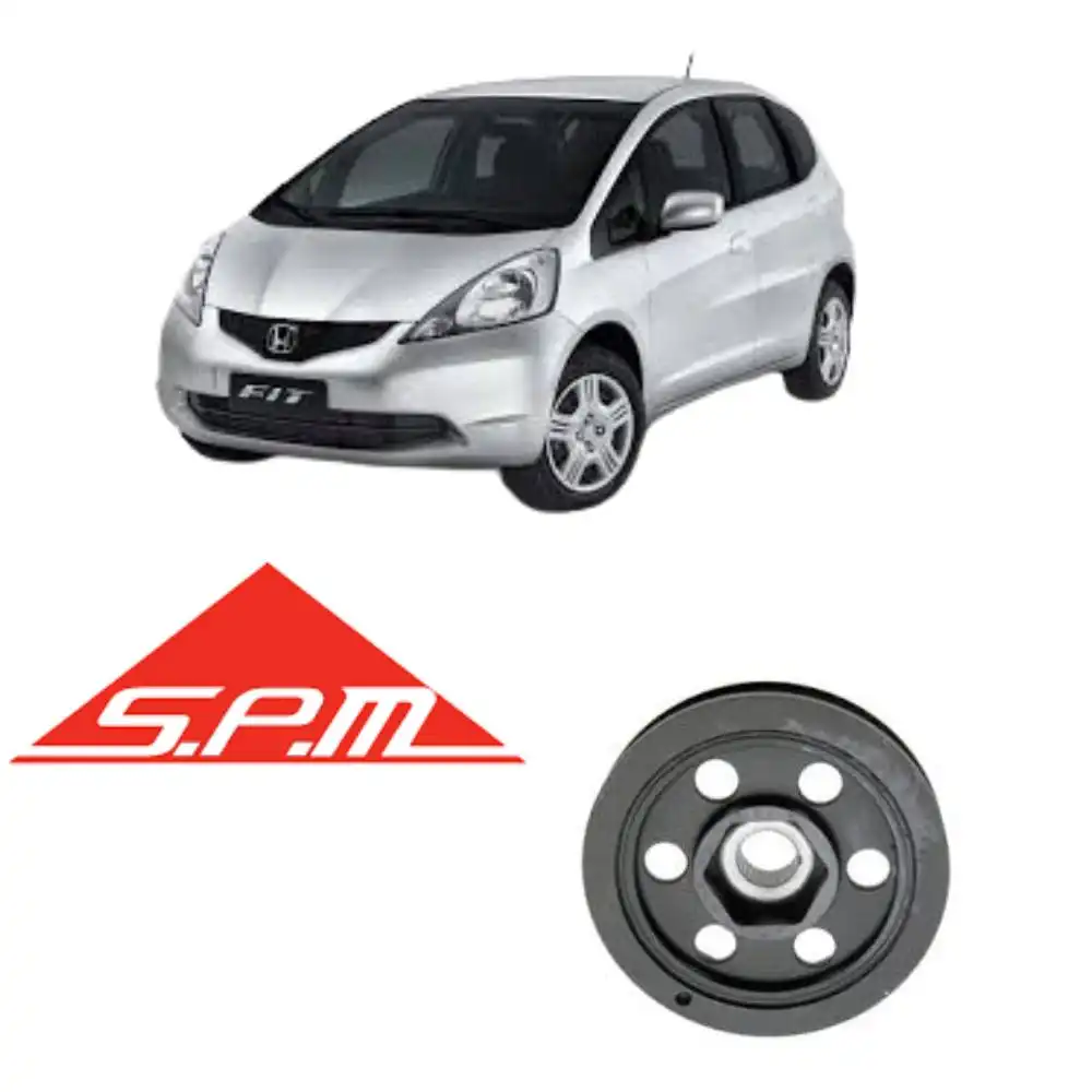 POLIA VIRABREQUIM FIT 2004 A 2008