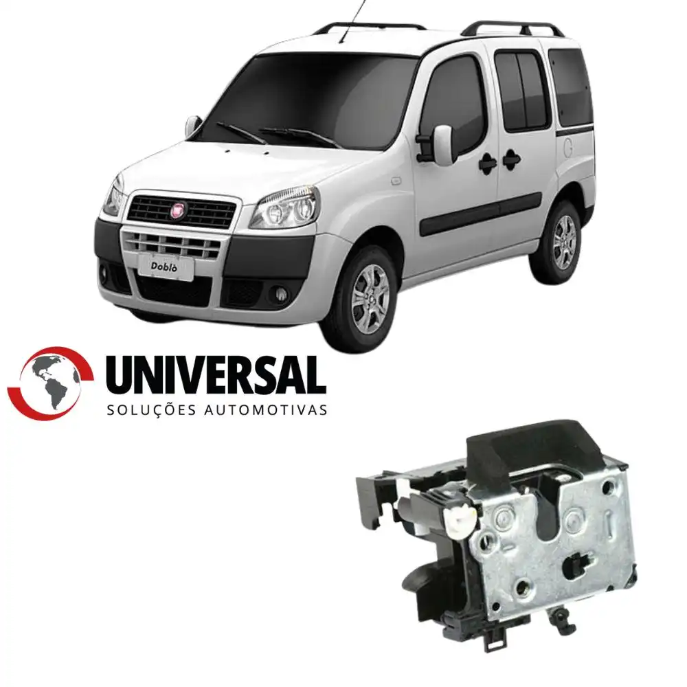 FECHADURA PORTA LATERAL FIAT DOBLO 02/ ESQ